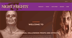 Desktop Screenshot of nightfrights.com